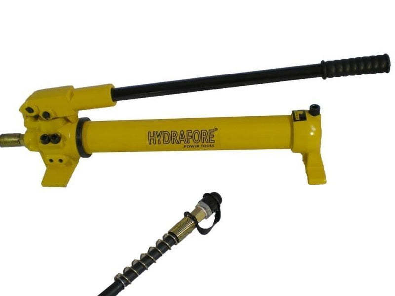 Hohlzylinder (30Ton-50mm), Hyd. Handpumpe (700bar, 700cm3) (B-700+YG-3050K)