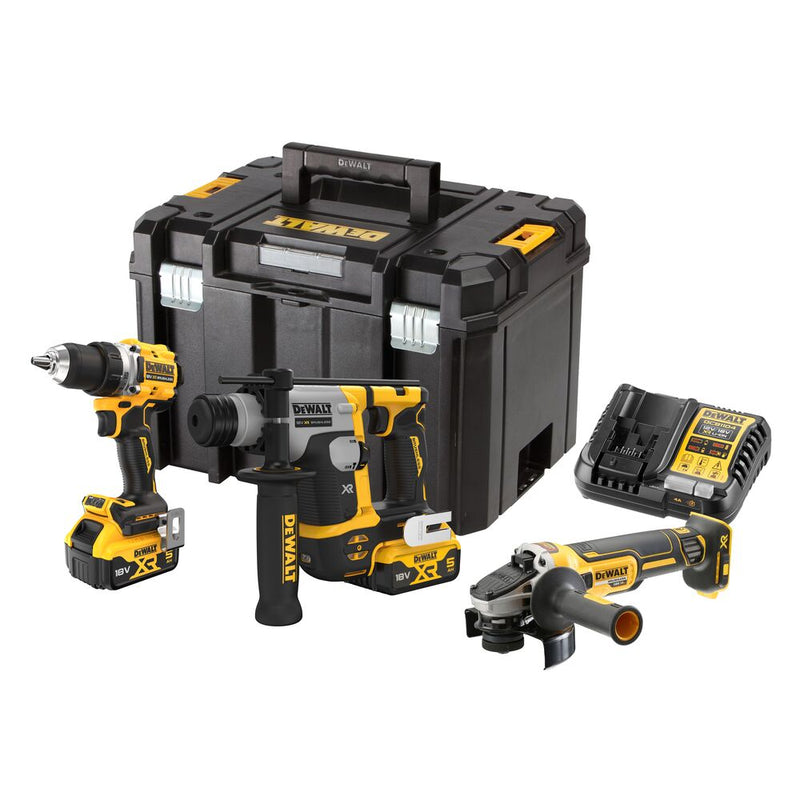 18V/2x5Ah Kombopack, im T STAK-Box VI (DeWALT DCK355P2T-QW)