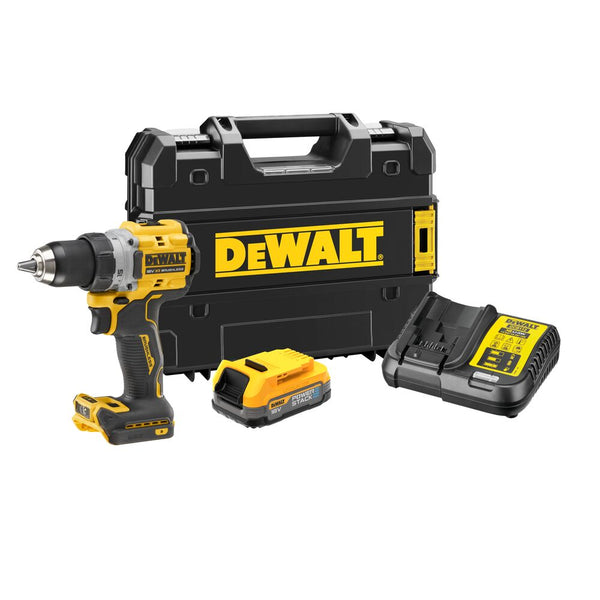 18V/1.7Ah Akku Bohrschrauber 90Nm +Ladegerät+TSTAK (DeWALT DCD800E1T-QW)