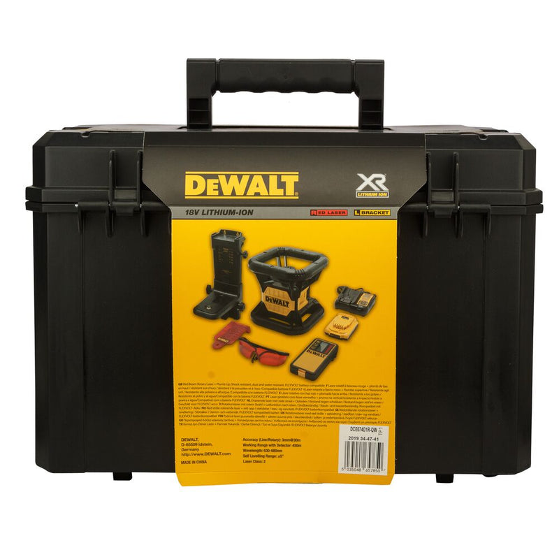 18V/2.0Ah Vollautomatischer Rotationslaser im Koffer (DeWALT DCE074D1R-QW)