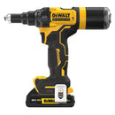 18V/2x2Ah XR Akku-Nietpistole (DeWALT DCF403D2GT-QW)