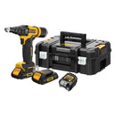 18V/2x2Ah XR Akku-Nietpistole (DeWALT DCF403D2GT-QW)