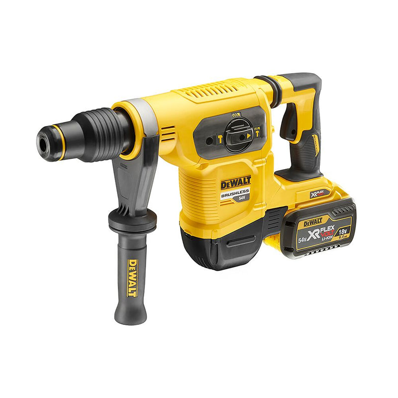 54V/2x9Ah 6.1J 162Wh SDS-Max Akku-Kombihammer 40mm (DeWALT DCH481X2-QW)