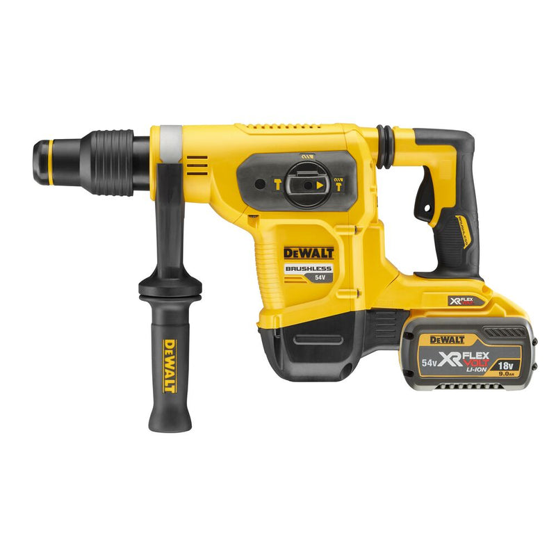 54V/2x9Ah 6.1J 162Wh SDS-Max Akku-Kombihammer 40mm (DeWALT DCH481X2-QW)