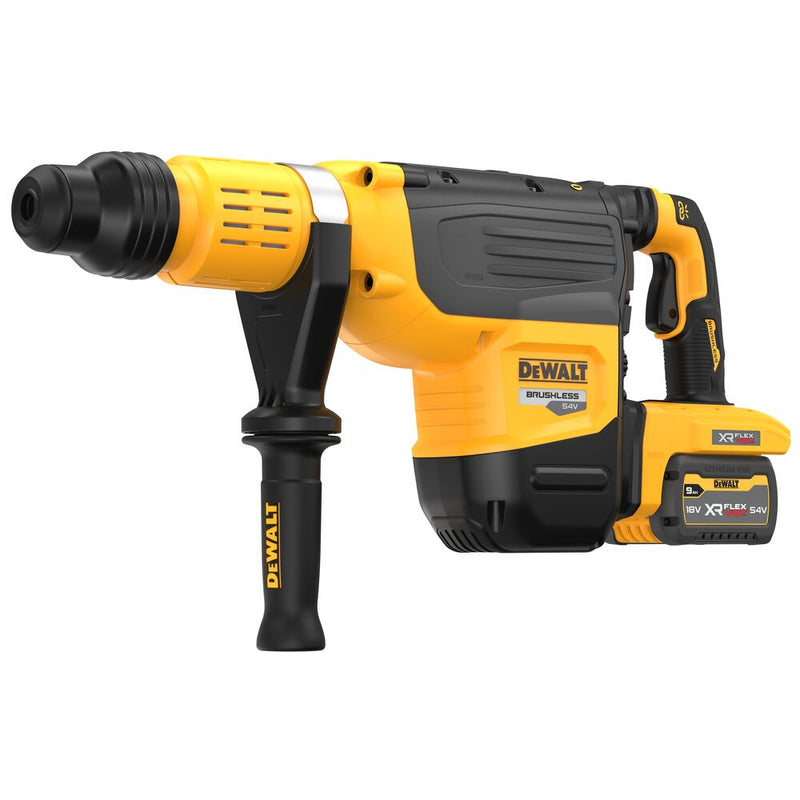 54V/2x9.0Ah 19.2J SDS-Max Akku-Kombihammer 52mm (DeWALT DCH775X2-QW)