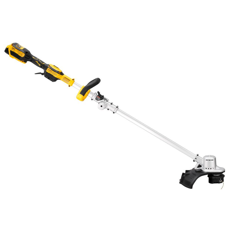 18V/1x5Ah Akku-Rasentrimmer, Rasenmäher 36cm Ladegerät (DeWALT DCMST561P1-QW)