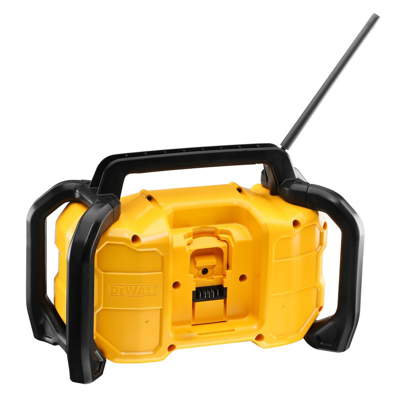 Akku- und Netz Kompakt-Radio mit Bluetooth, AUX (DeWALT DCR029-QW)