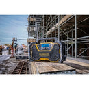 Akku- und Netz Kompakt-Radio mit Bluetooth, AUX (DeWALT DCR029-QW)