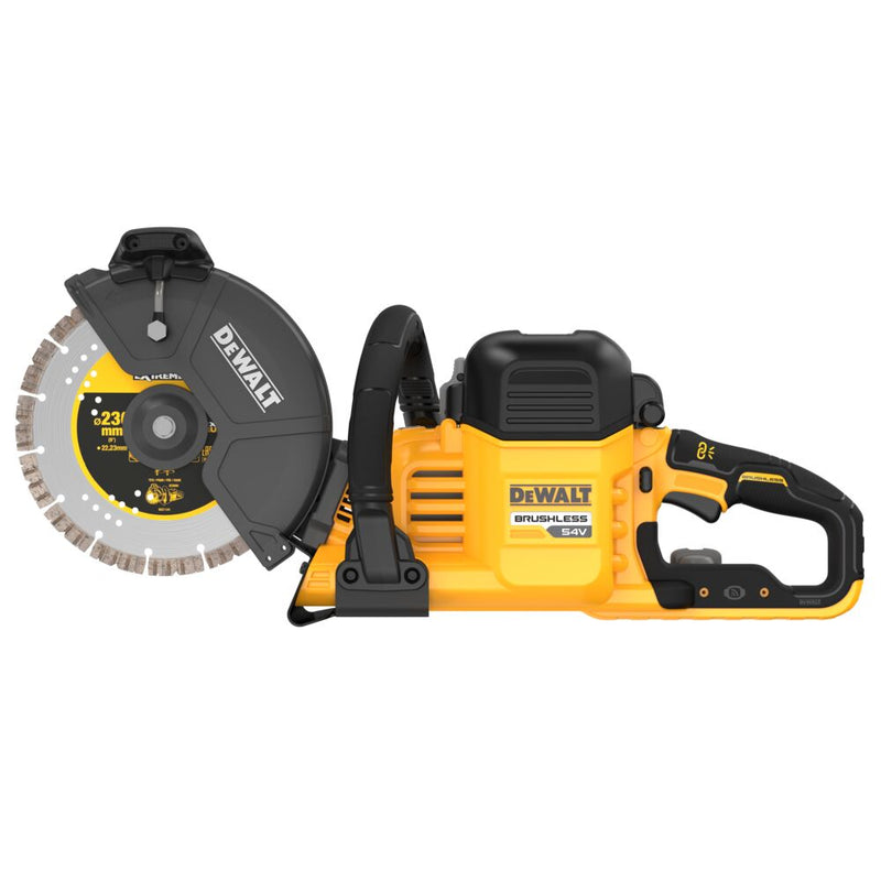 54V/2x9Ah Akku-Trennschleifer Ø230mm&Ladegerät (DeWALT DCS691X2-QW)