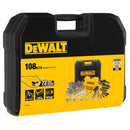 108-teiliges Mechaniker-Werkzeug-Sets 1/4" 3/8"  (DeWALT DWMT73801-1)