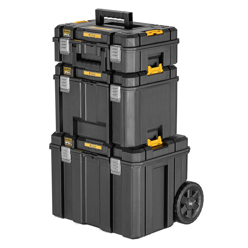 100kg Werkzeugbox, Werkzeugkiste IP54 TSTAK 3IN1 (DeWALT DWST83517-1)